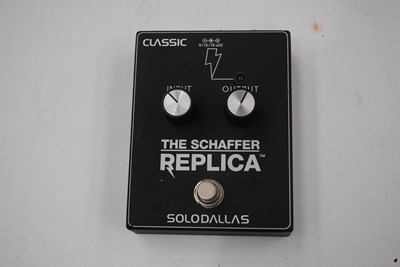 Lot 510 - SoloDallas / The Schaffer Replica Guitar Pedal