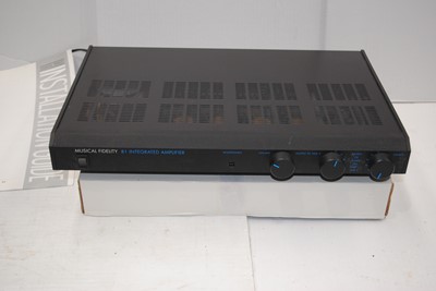Lot 535 - Musical Fidelity Amplifier