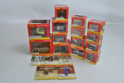 Lot 4 - Hornby N Scale Lyddle End  Village Buildings and Accessories (19)