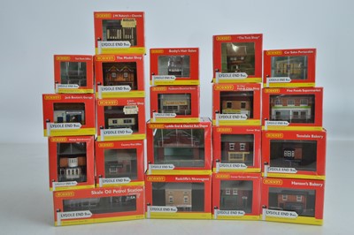 Lot 5 - Hornby N Scale Lyddle End Town and Village Shops/Commercial Buildings (20)