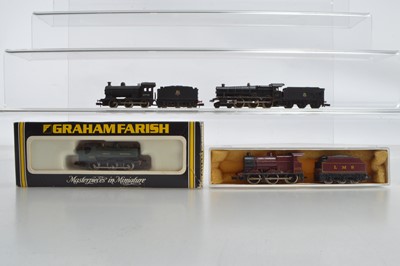 Lot 12 - British Outline N Gauge Steam Locomotives (4)