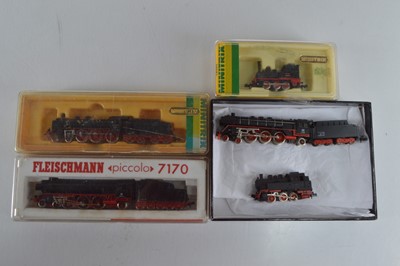 Lot 21 - German N Gauge Steam Locomotives (5)