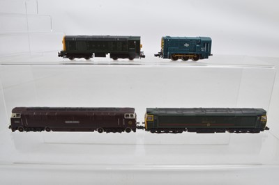 Lot 32 - Graham Farish N Gauge BR Diesel Locomotives (4)
