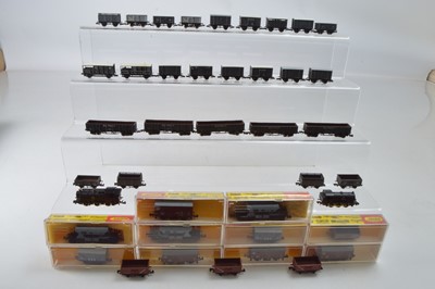 Lot 37 - N Gauge BR Steam Tank Locomotives and Railway Company Goods Wagons (41)