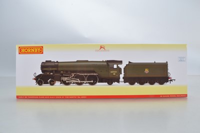 Lot 64 - Hornby (China) boxed 00 Gauge R3830 BR green early crest Class A2/2 60501 'Cock of the North', Locomotive and Tender