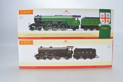 Lot 69 - Two Hornby (China) boxed 00 Gauge LNER Locomotives and Tenders (2)
