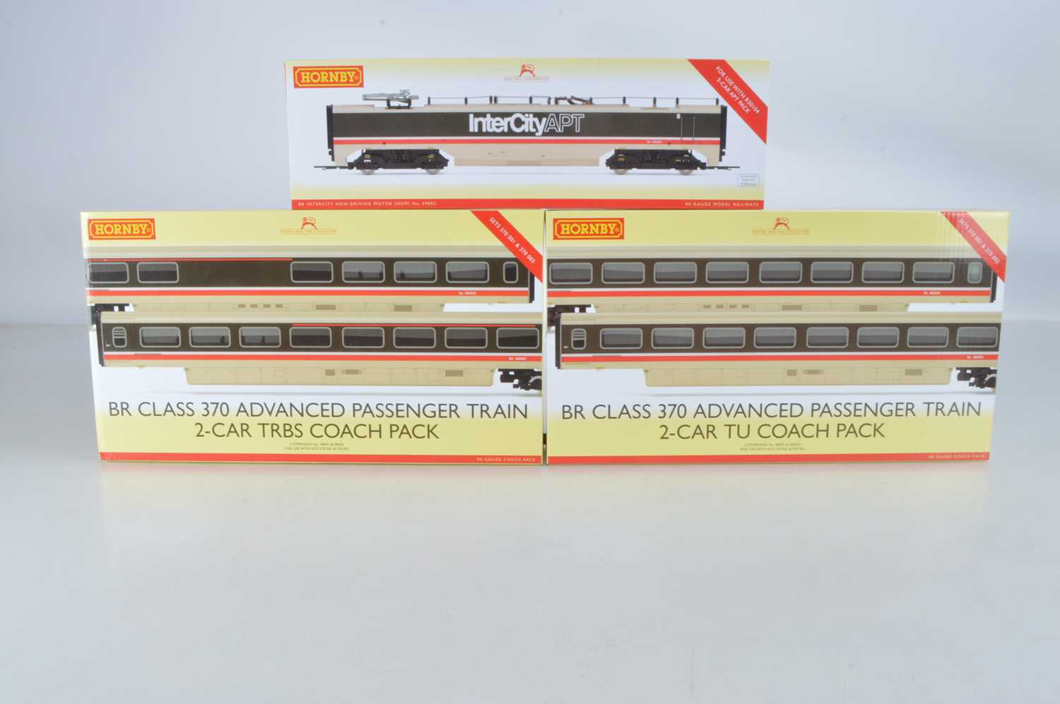Lot 87 - Hornby (China) boxed 00 Gauge BR Class 70 Advanced Passenger Train Extension Packs