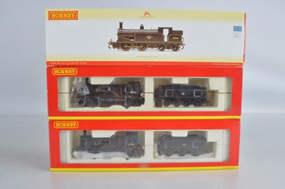 Lot 102 - Hornby (China) boxed 00 Gauge BR black Class T9 Locomotive and Tenders and M7 Tank Engine (3)