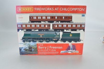 Lot 112 - Hornby (China) boxed 00 Gauge Barry Freeman Collection R2908 'Fireworks at Chilcompton' Train Pack