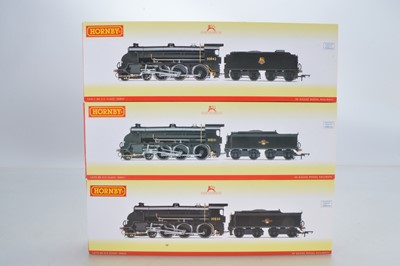 Lot 133 - Hornby (China) boxed 00 Gauge BR  black S15 Class 4-6-0 Locomotives and Tenders (3)