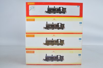 Lot 143 - Hornby (China) boxed 00 Gauge BR black Class M7 0-4-0 Tank Engines (4)