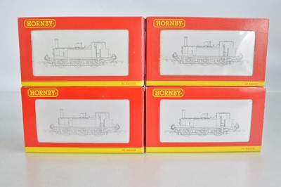 Lot 153 - Hornby (China) boxed 00 Gauge BR black Terrier Class 0-6-0 Tank Locomotives (4)