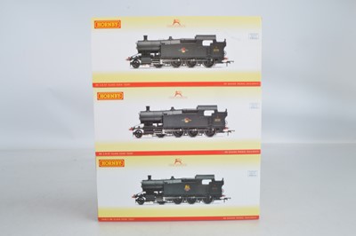 Lot 157 - Hornby (China) boxed 00 Gauge BR ex GWR black Class 52XX 2-8-0 Tank Locomotives (3)