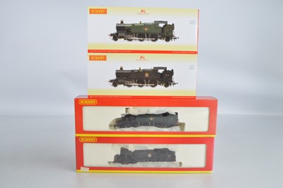 Lot 158 - Hornby (China) boxed 00 Gauge BR ex GWR black and green Class 51XX and 61XX Large Prairie 2-6-2 Tank Locomotives (4)