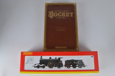 Lot 171 - Hornby (Margate and China) boxed 00 Gauge Historical Locomotives Stephenson's Rocket and LMS Caledonian Single (2)