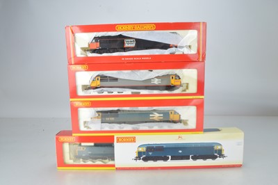 Lot 221 - Hornby (China) boxed 00 Gauge Class 56 Diesel Locomotives (4)