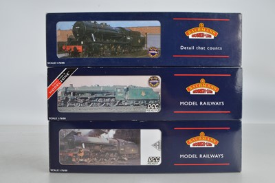 Lot 237 - Bachmann boxed 00 Gauge BR green and black Locomotives and Tenders (3)