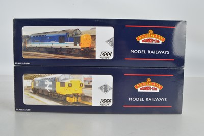 Lot 238 - Bachmann Exclusive for Rails boxed 00 Gauge Class 37/0 and 37/4 Diesel Locomotives (2)