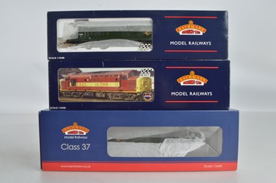 Lot 239 - Bachmann Exclusive for HMC and Bachmann Collectors Club boxed 00 Gauge Class 37/0 and 37/4 Diesel Locomotives (3)