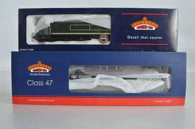 Lot 241 - Bachmann boxed 00 Gauge Class 44 and Class 47 BR Diesel Locomotives (2)
