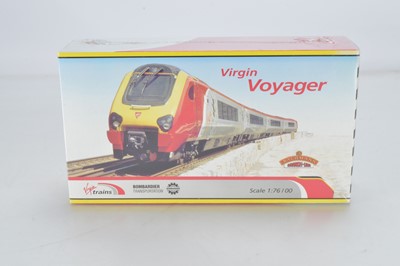 Lot 260 - Bachmann boxed 00 Gauge 32-600 Virgin Voyager 4-Car DEMU 'Maiden Voyager', sealed in original box