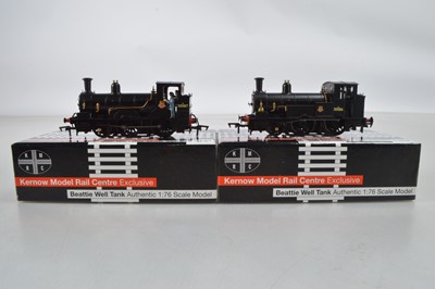 Lot 312 - OO Gauge Kernow Model Rail Centre Beattie Well Tank Steam Locomotives (2)