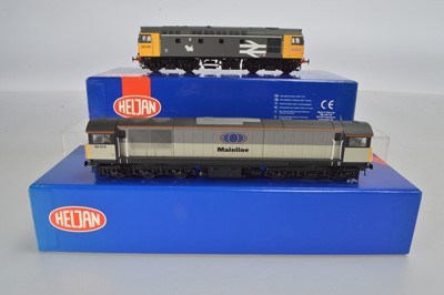 Lot 331 - Heljan OO Gauge Railfreight Diesel Locomotives (2)
