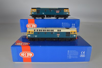 Lot 342 - Heljan OO Gauge Class 33 BR Diesel Locomotives (2)