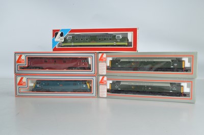 Lot 356 - Lima OO Gauge BR Diesel Locomotives (5)