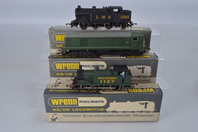 Lot 384 - Wrenn 00 Gauge boxed Tank Engines and Bo-Bo Diesel Locomotive (3)