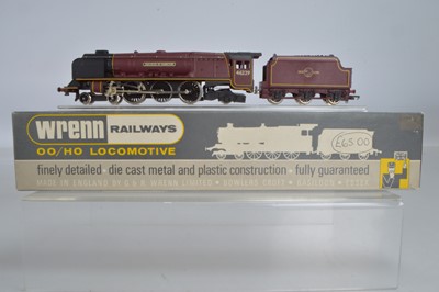 Lot 388 - Wrenn 00 Gauge boxed W2264 BR maroon 46229 'Duchess of Hamilton' Locomotive and Tender