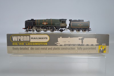 Lot 391 - Wrenn 00 Gauge boxed W2238 BR green Merchant Navy Class 35028 'Clan Line' Locomotive and Tender