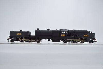 Lot 442 - Nu-Cast or similar Kitbuilt 00 Gauge LMS black Beyer Garrett 2-6-6-2 Locomotive No 4991