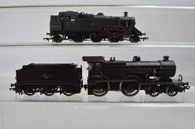 Lot 448 - Kitbuilt and modified 00 Gauge RTR BR black Class L1 and Standard Class 3Tank (2)