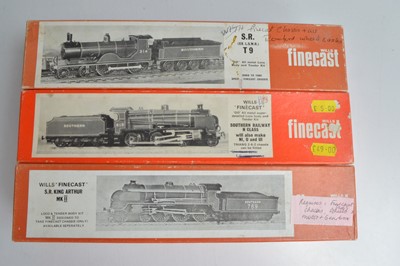 Lot 485 - Wills Finecast unmade 00 Gauge Locomotive Kits (3)
