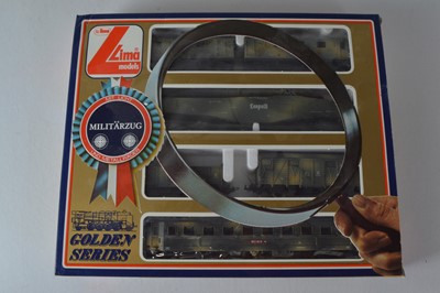 Lot 528 - Lima Golden Series HO Gauge Diesel Military Train Pack
