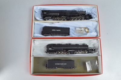 Lot 539 - Rivarossi American HO gauge Steam Locomotives with Tenders (2)
