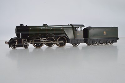 Lot 582 - Bassett Lowke O gauge 4-6-2 locomotive and tender BR lined green 'Flying Scotsman' No 60103