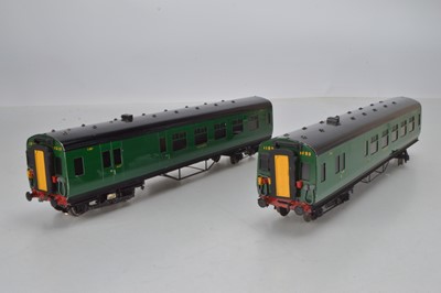 Lot 603 - Exley O Gauge K6 Southern Railway Portsmouth EMU consisting of Power Car No 1313 and Trailing Car No 1133 (2)