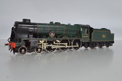 Lot 631 - Gladiator models kit built O Gauge LMS BR 'British Legion'  No 46170 4-6-0 Locomotive and tender