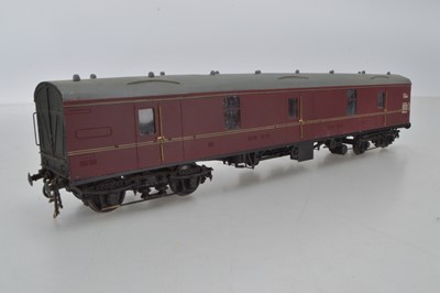 Lot 653 - A David Parkins Finescale O Gauge professionally built and painted BR GUV Van (General Utility Van) E 86231