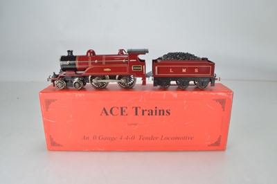 Lot 685 - ACE Trains O Gauge Modern issue E/3 4-4-0 locomotive and tender, Celebrations Class, LMS Maroon, No 2006