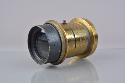 Lot 89 - A Ross Rapid Symmetrical 8½ x6 ½'' f/64 Whole-Plate Lens