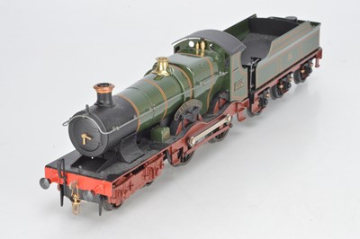 Lot 730 - ACE Trains modern issue E/16 O Gauge GWR Lined green with scroll emblem to tender, 'Falmouth' No 3308 4-4-0 Loco and Tender 