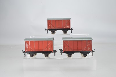 Lot 779 - Corgi / Bassett Lowke BL99030 O Gauge modern issue Ventilated Goods Vans ( 1 box 3 vans)