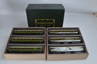 Lot 780 - Darstaed O Gauge Trains De Luxe Southern Railway coaches set (6 coaches)