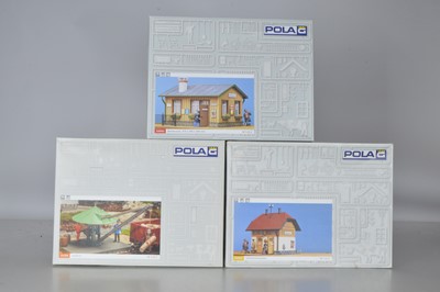 Lot 855 - POLA G Scale Trackside Building Kits (3)