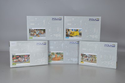 Lot 859 - POLA G Scale Town Themed Kits (5)