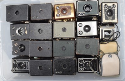Lot 5 - Three Trays of Box Cameras