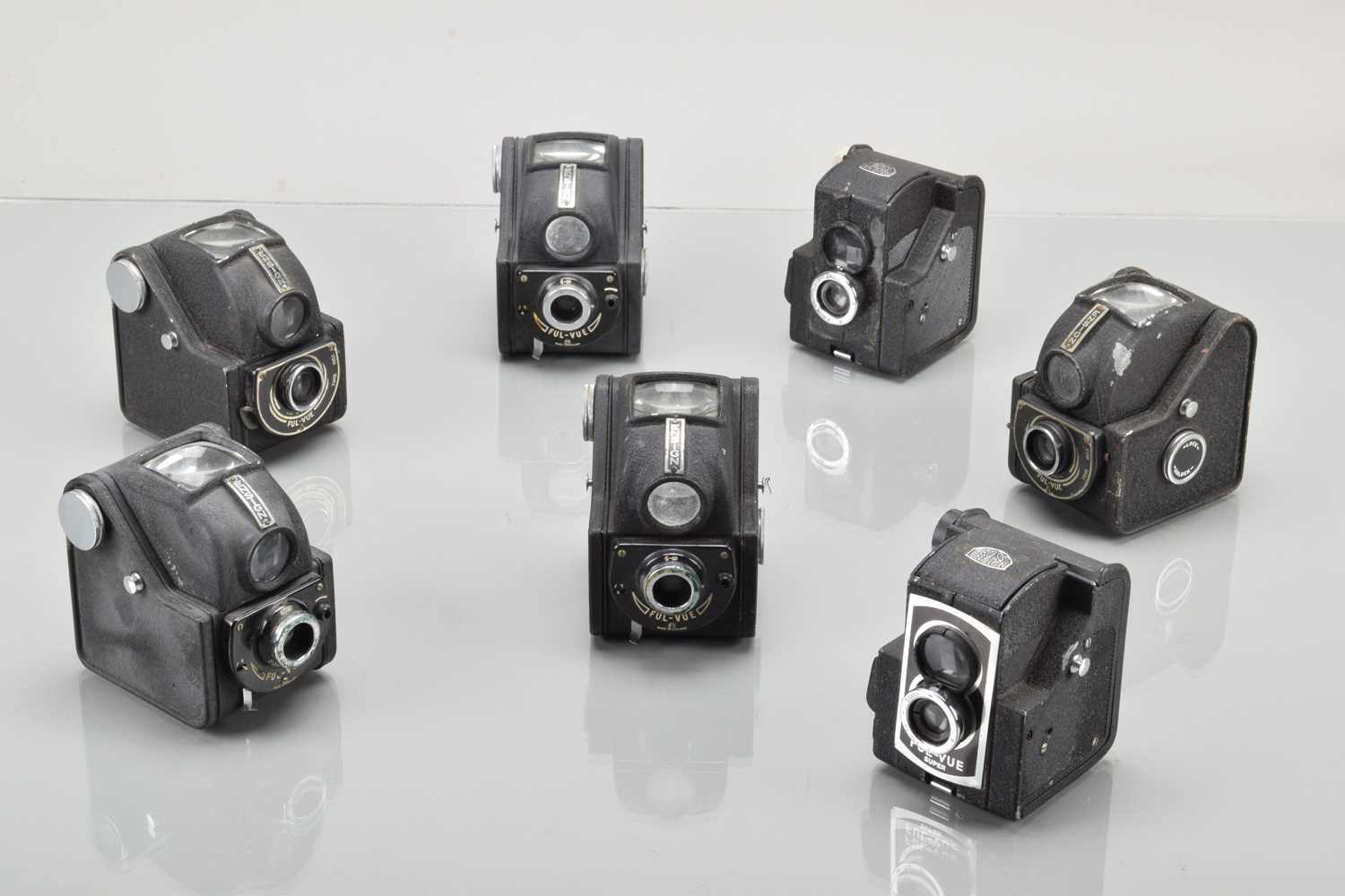 Lot 8 - Seven Ensign Ful-Vue Cameras